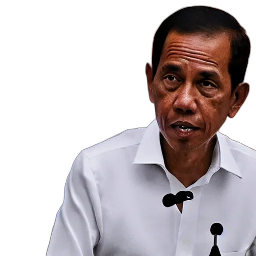 staff, face, jokowi, deep transparent PNG cut-out