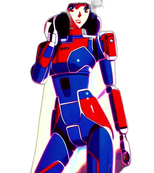 robot, weapon, staff, dress, concept art, pixel art, comic book art, anime transparent PNG cut-out