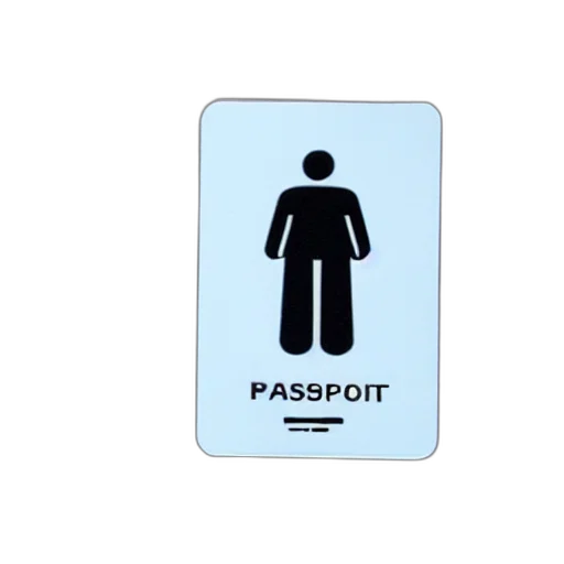 robot, wallet, passport, keys transparent PNG cut-out