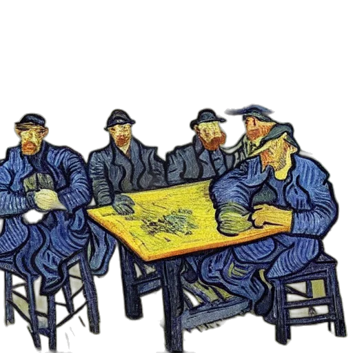jacket, staff, furniture, food, concept art, bank, robbery, van transparent PNG cut-out