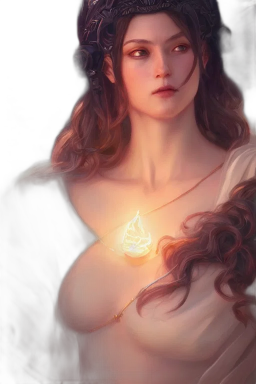 dress, jewelry, crown, face, fantasy art, photorealistic, concept art, 3d render transparent PNG cut-out