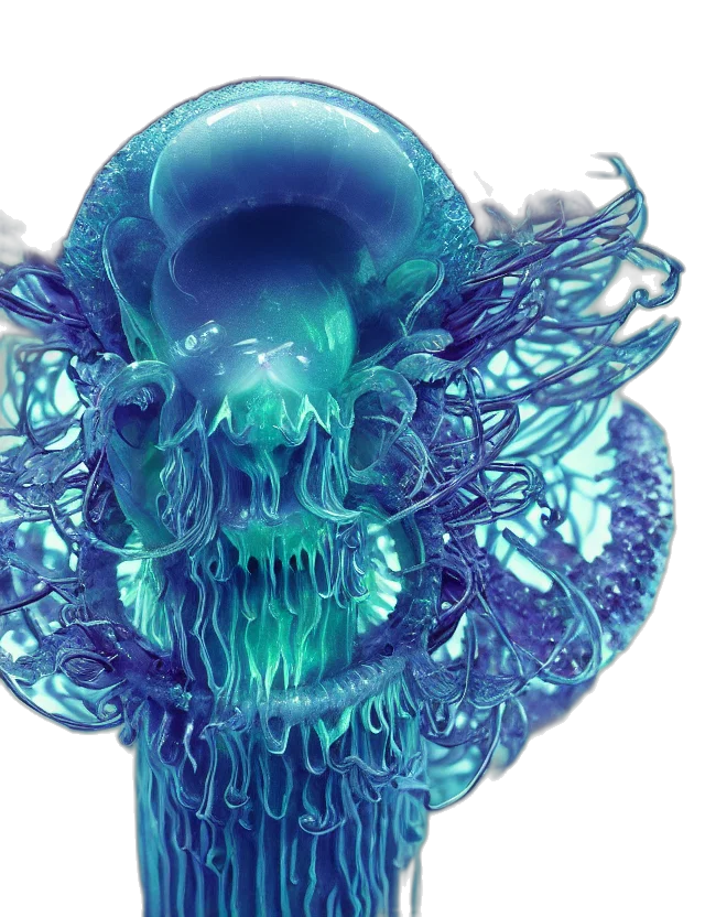 mask, creature, crown, hair transparent PNG cut-out