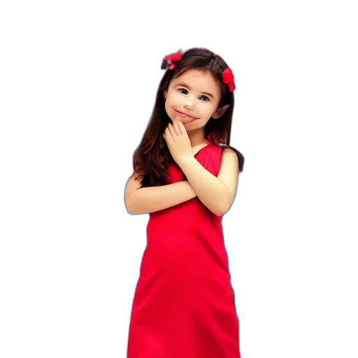 dress, photorealistic, 3d render, oil painting transparent PNG cut-out