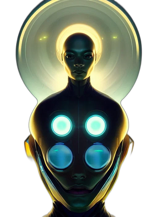 robot, mask, face, creature transparent PNG cut-out