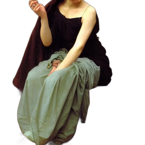 dress, staff, umbrella, jewelry transparent PNG cut-out
