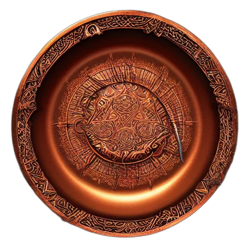 jewelry, food, 3d render, copper transparent PNG cut-out