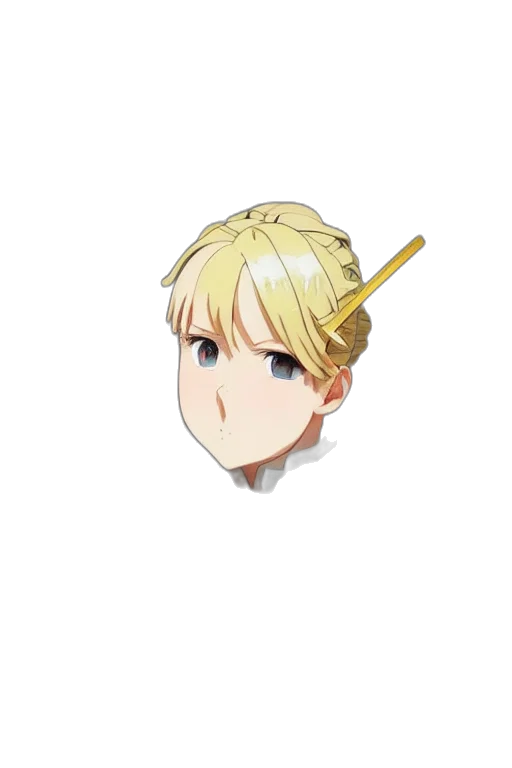 staff, weapon, crown, face transparent PNG cut-out