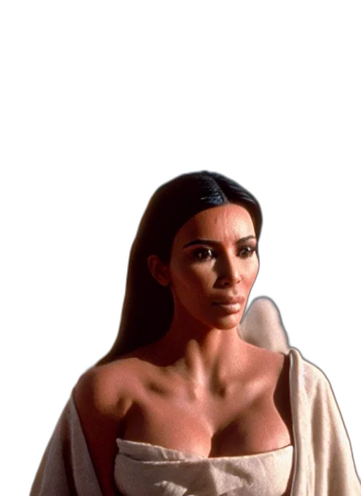 hair, face, jewelry, dress transparent PNG cut-out