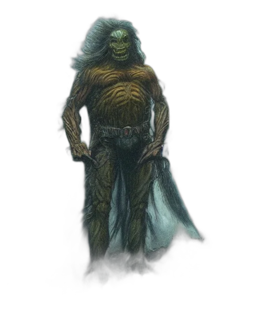creature, staff, mask, animal transparent PNG cut-out