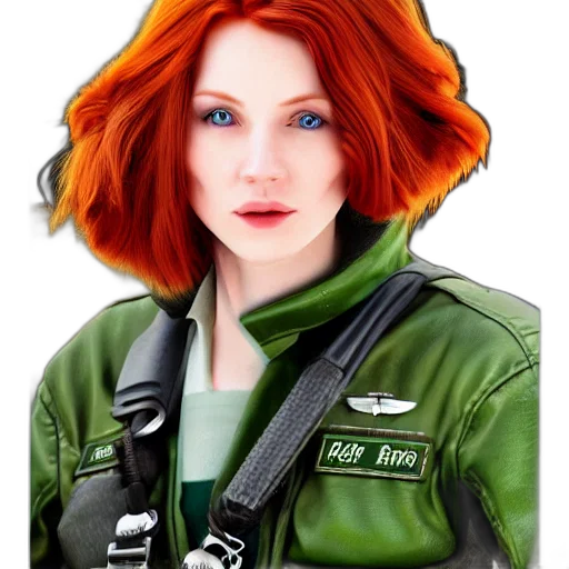 jacket, staff, photorealistic, concept art, comic book art, fantasy art, outer space, green transparent PNG cut-out