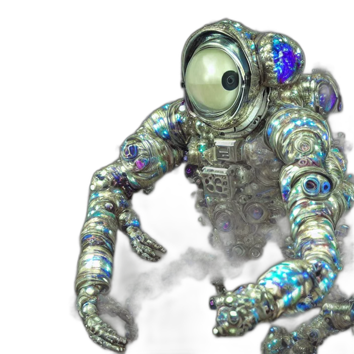 robot, creature, animal, staff transparent PNG cut-out