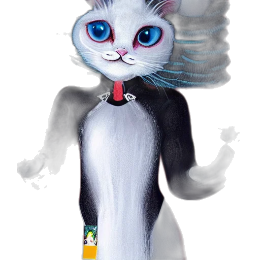 dress, staff, robot, concept art transparent PNG cut-out