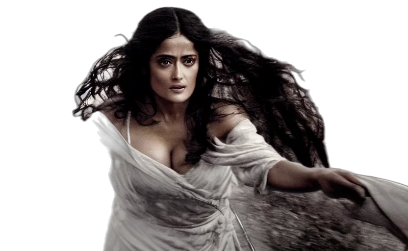 epic, photo, salma, hayek transparent PNG cut-out