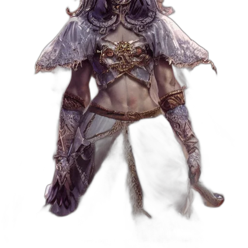 creature, mask, staff, fantasy art, concept art, pixel art, comic book art, dark transparent PNG cut-out
