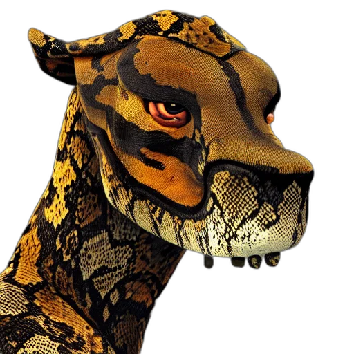 mask, animal, dragon, creature transparent PNG cut-out