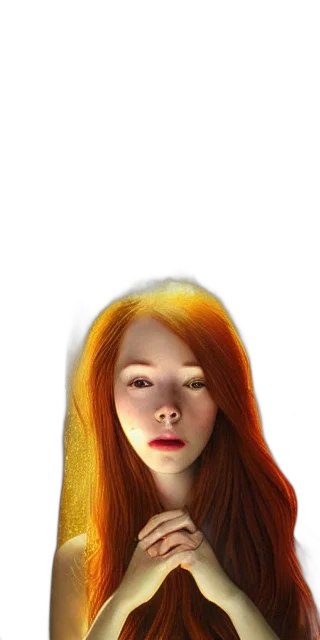 face, hair, mask, robot, photorealistic, 3d render, fantasy art, cartoon transparent PNG cut-out