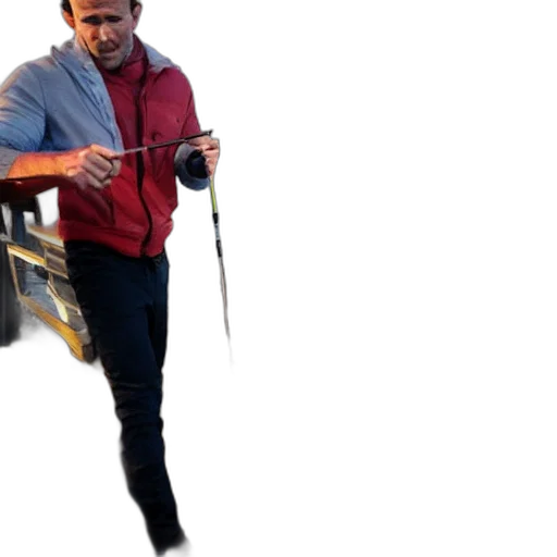 staff, sword, jacket, weapon transparent PNG cut-out
