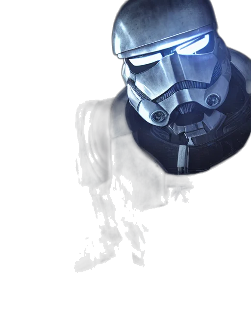 robot, mask, weapon, face, concept art, 3d render, photorealistic, pixel art transparent PNG cut-out