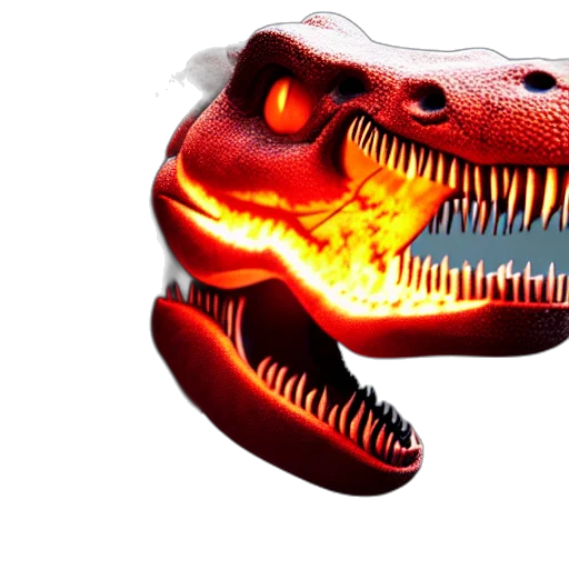 dragon, creature, mask, animal, 3d render, photorealistic, concept art, fantasy art transparent PNG cut-out