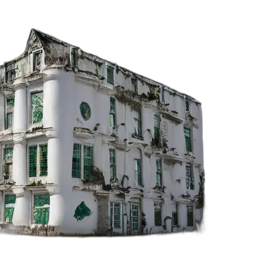 building, furniture, 3d render, photorealistic transparent PNG cut-out