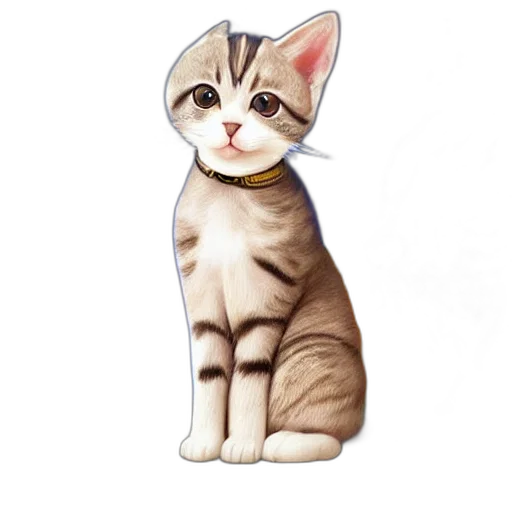 staff, animal, photorealistic, pixel art, concept art, pencil sketch, cute, cats transparent PNG cut-out