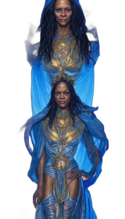 crown, dress, staff, concept art transparent PNG cut-out