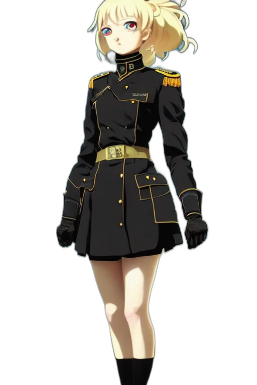jacket, dress, staff, concept art transparent PNG cut-out