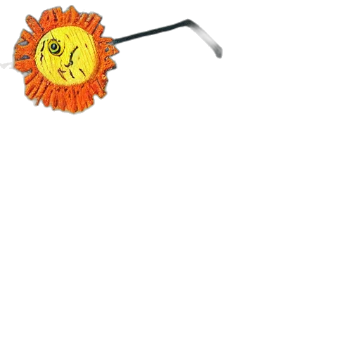 staff, umbrella, flower, weapon transparent PNG cut-out