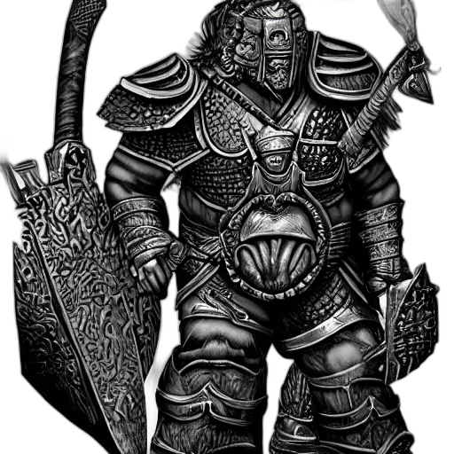 sword, staff, weapon, fantasy art, concept art, comic book art, pencil sketch, monochrome transparent PNG cut-out