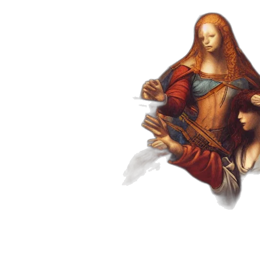 concept art, fantasy art, photorealistic, oil painting transparent PNG cut-out