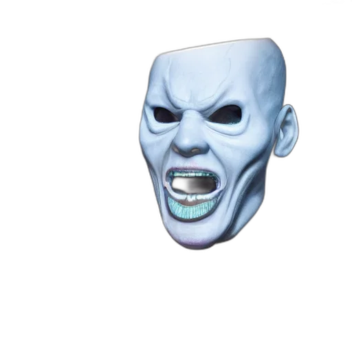 mask, face, creature, concept art transparent PNG cut-out
