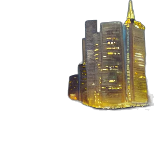 building, bottle, jewelry, crown, 3d render, concept art, photorealistic, pixel art transparent PNG cut-out