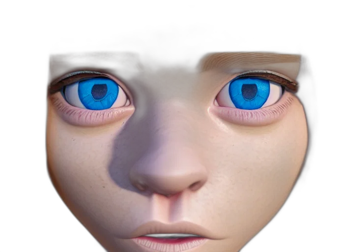 face, mask, robot, creature transparent PNG cut-out