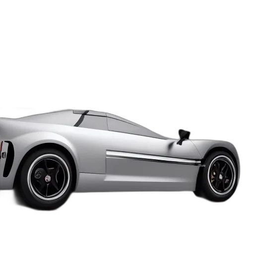 car, 3d render, photorealistic, concept art transparent PNG cut-out