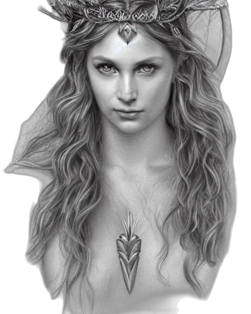 jewelry, dragon, crown, fantasy art, pencil sketch, photorealistic, concept art, pencil transparent PNG cut-out