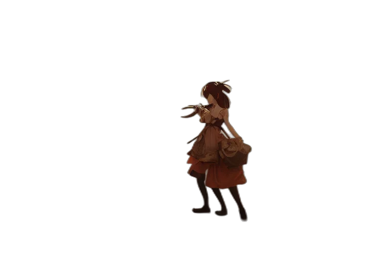 staff, dress, creature, animal, concept art, 3d render, pixel art, fantasy art transparent PNG cut-out