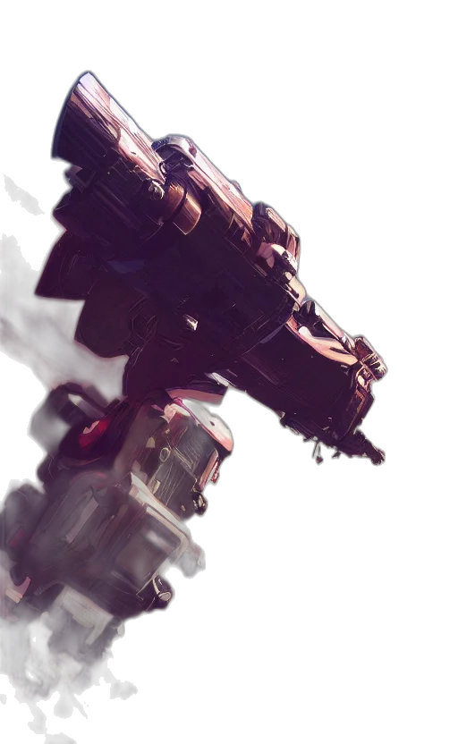 robot, weapon, car, dragon, concept art, cyberpunk, 3d render, fantasy art transparent PNG cut-out