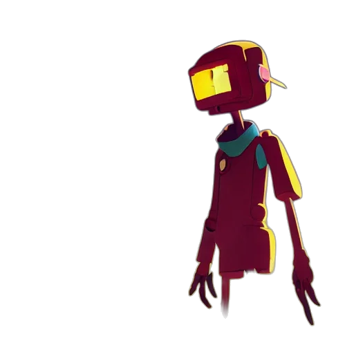 robot, creature, mask, face transparent PNG cut-out