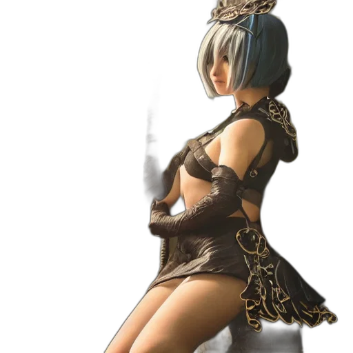 dress, weapon, sword, staff, fantasy art, concept art, 3d render, photorealistic transparent PNG cut-out