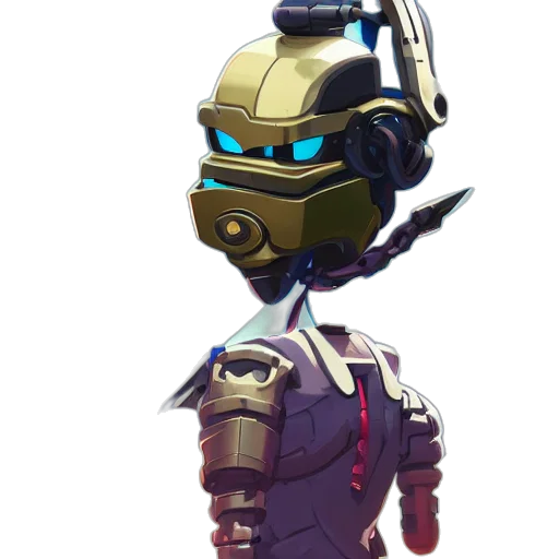 robot, mask, weapon, face transparent PNG cut-out