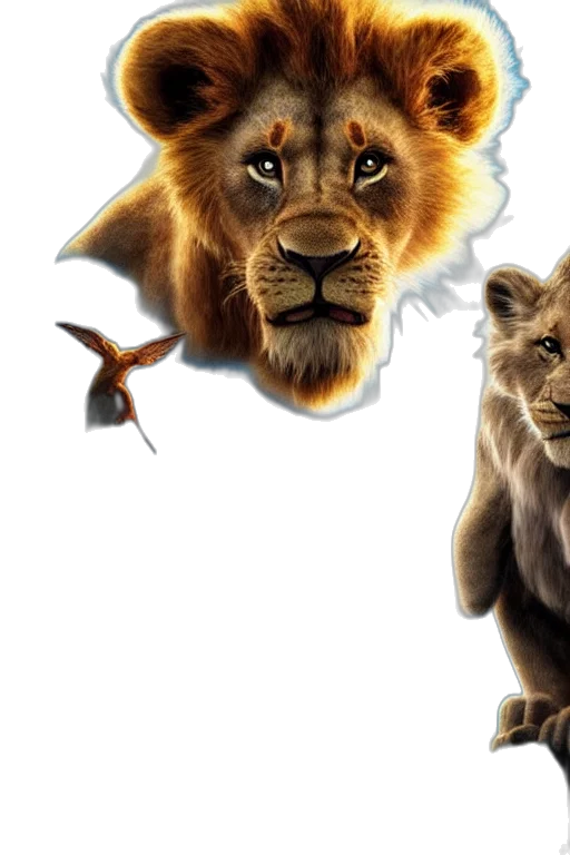 animal, concept art, photorealistic, fantasy art transparent PNG cut-out