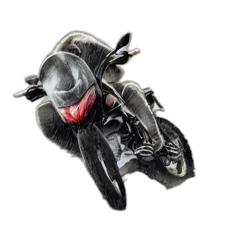 weapon, mask, animal, jacket, concept art, photorealistic, 3d render, comic book art transparent PNG cut-out