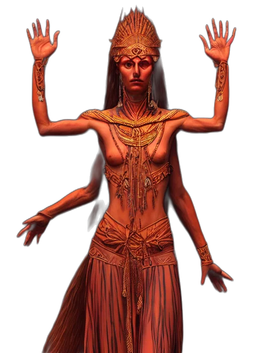 jewelry, staff, concept art, fantasy art, 3d render, pixel art, marana, slavic transparent PNG cut-out