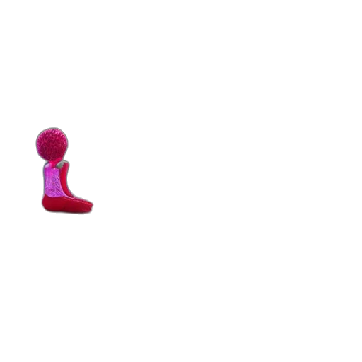 shoes, furniture, crown, hat, pixel art, 3d render, vaporwave, concept art transparent PNG cut-out