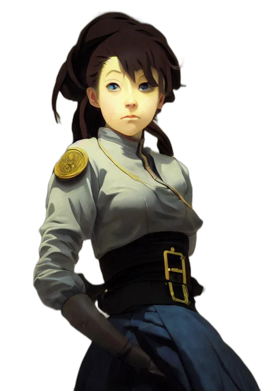 staff, robot, face, jacket transparent PNG cut-out