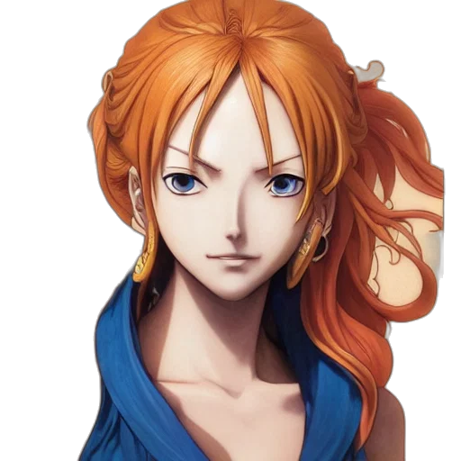 face, crown, staff, anime transparent PNG cut-out