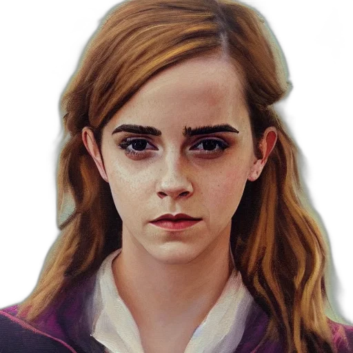 face, jacket, photorealistic, concept art, fantasy art, oil painting, emma, watson transparent PNG cut-out