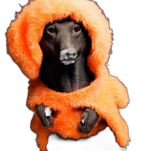 hat, jacket, animal, creature transparent PNG cut-out