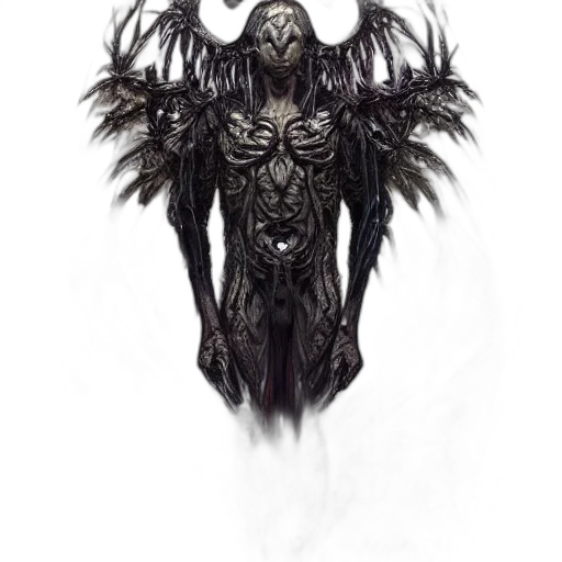 mask, face, creature, staff, concept art, fantasy art, comic book art, pixel art transparent PNG cut-out