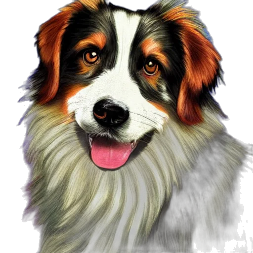animal, face, staff, photorealistic transparent PNG cut-out